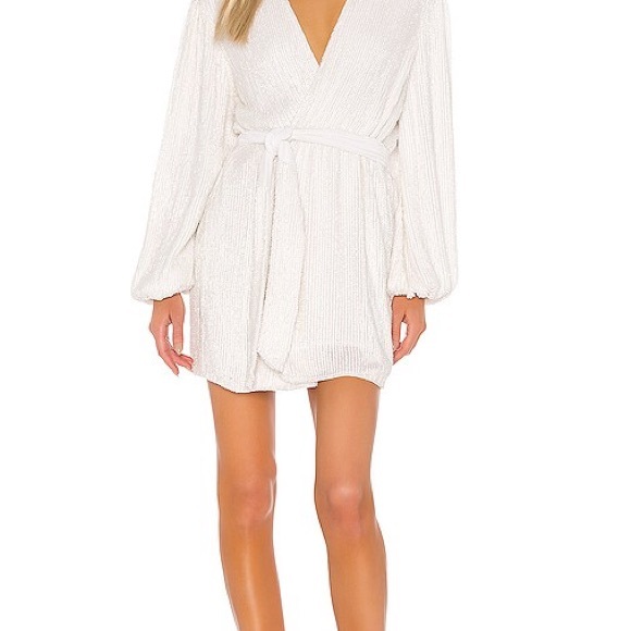 Retrofete Ivory Sequin Robe - Picture 4 of 4